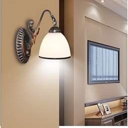 Europeisk Stil Retro Stue Soveromslampe Veranda Vegglampe Balkong Kaffebar Vegglampe