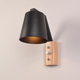 Moderne, Samtidskunst I Landlig Sort Oksidfinish For Downlight-Vegglampe
