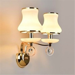 Moderne Og Moderne Galvanisert Funksjon For Krystall Mini-Stil Øyebeskyttelsesvegglamper