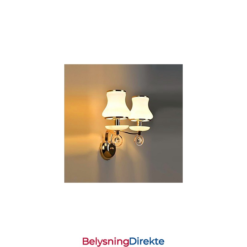 Moderne Og Moderne Galvanisert Funksjon For Krystall Mini-Stil Øyebeskyttelsesvegglamper