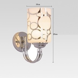 Metallisk Moderne, Moderne Innfelt Og Takmontert Lampe Med Vegglampe