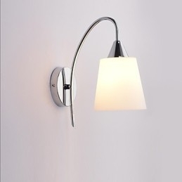 Vegglampe I Glass Vegglampe Metallbase For Vegglampe