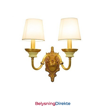 Enkel, Landlig, Tradisjonell, Klassisk Messingfunksjon For Mini-Stil, Opplyst Vegglampe