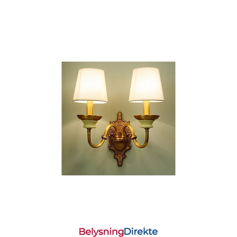 Enkel, Landlig, Tradisjonell, Klassisk Messingfunksjon For Mini-Stil, Opplyst Vegglampe