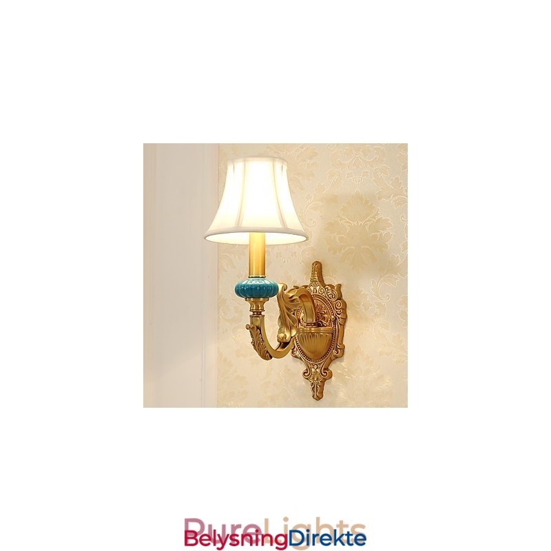 Enkel, Landlig, Tradisjonell, Klassisk Messingfunksjon For Mini-Stil, Opplyst Vegglampe