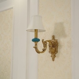 Enkel, Landlig, Tradisjonell, Klassisk Messingfunksjon For Mini-Stil, Opplyst Vegglampe