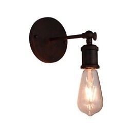 Amerikansk Bar Kafé Restaurant Nattbord Minimalistisk Midtgang Jernholdig Vegglampe