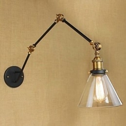 Enkel Vintage Landlig Retro-Maling For Øyebeskyttelse Med Svingarm, Omgivelseslys