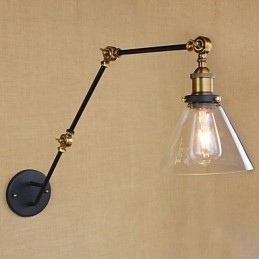 Enkel Vintage Landlig Retro-Maling For Øyebeskyttelse Med Svingarm, Omgivelseslys