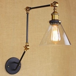 Enkel Vintage Landlig Retro-Maling For Øyebeskyttelse Med Svingarm, Omgivelseslys