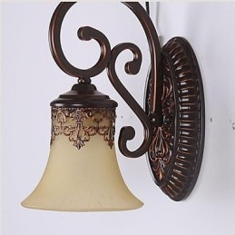 Vegglampe For Hotellobby Soverom Europeisk Vegglampe Kreativ Stuelampe Dekorasjon Retro Korridorvegglampe