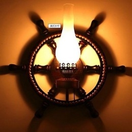 Vintage Andre Funksjoner Opplyst Vegglampetter Vegglampe