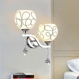 Moderne Samtidsstil Andre Funksjoner Opplyst Vegglampe Vegglampe