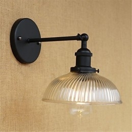Landlig Retro-Maleri For Mini-Stil Øyebeskyttelse Omgivelseslys Vegglampetter