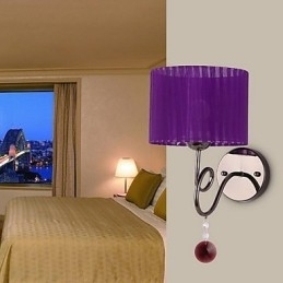 Moderne Samtids Galvanisert Opplyst Vegglampe Vegglampe