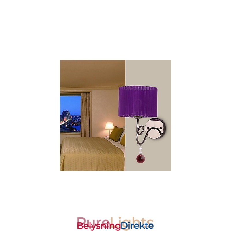 Moderne Samtids Galvanisert Opplyst Vegglampe Vegglampe