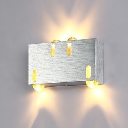 Moderne Samtidsmaleri For Omgivelseslys Vegglampe Med Vegglampe