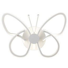 Moderne Vegglamper Sommerfuglform Kreativ Metall Akryl Stue Gang Soverom Hotellrom Nattbordslampe