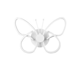 Moderne Vegglamper Sommerfuglform Kreativ Metall Akryl Stue Gang Soverom Hotellrom Nattbordslampe