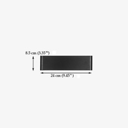 Vegglampe Moderne Samtids Metall 24Cm