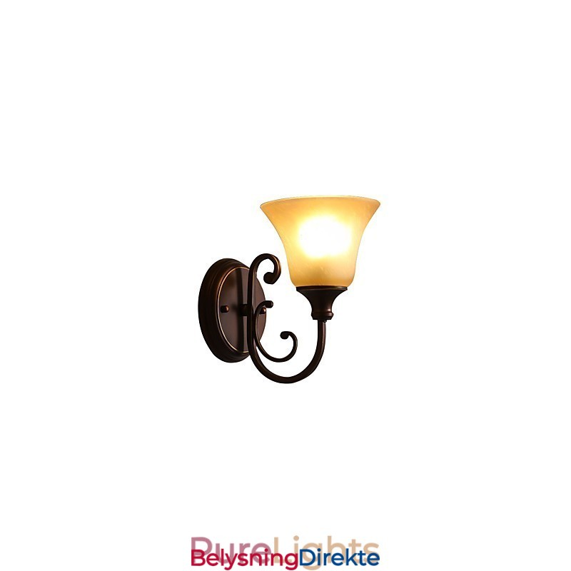 Moderne, Samtidskunstnerisk Svart Oksidfinish For Mini-Stil Svingarm, Opplyst Vegglampe