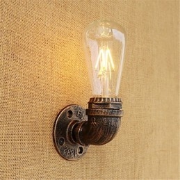 Landlig Retro-Maleri For Mini-Stil, Omgivelseslys, Vegglampe