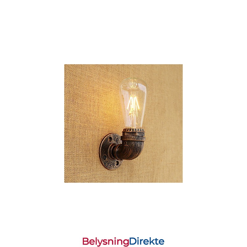 Landlig Retro-Maleri For Mini-Stil, Omgivelseslys, Vegglampe