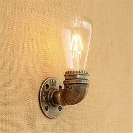 Landlig Retro-Maleri For Mini-Stil, Omgivelseslys, Vegglampe