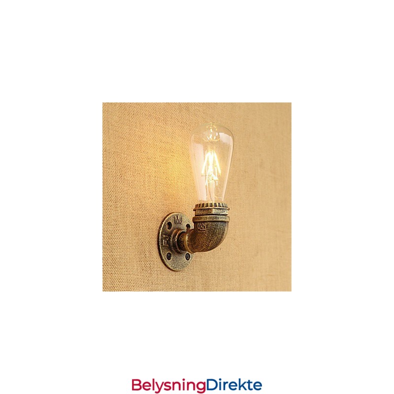 Landlig Retro-Maleri For Mini-Stil, Omgivelseslys, Vegglampe