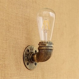 Landlig Retro-Maleri For Mini-Stil, Omgivelseslys, Vegglampe