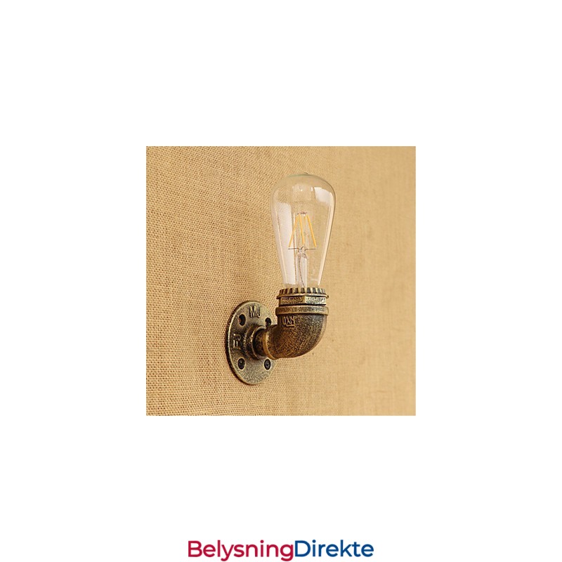 Landlig Retro-Maleri For Mini-Stil, Omgivelseslys, Vegglampe