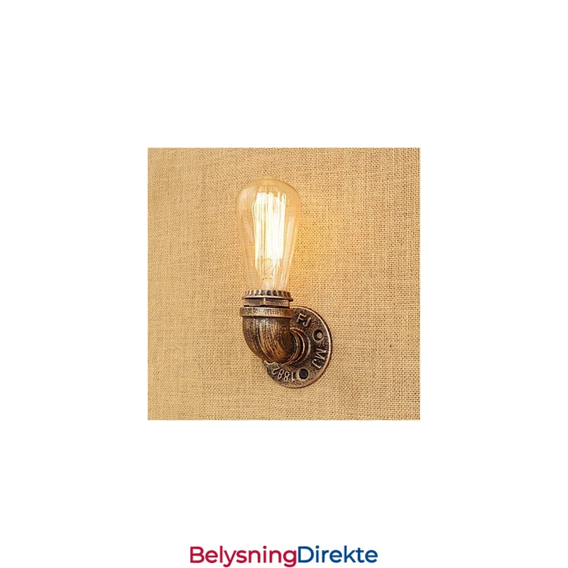 Landlig Retro-Maleri For Mini-Stil, Omgivelseslys, Vegglampe