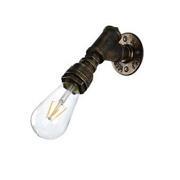 Vegglampe Vegglampe Veggjernsvegglampe Dum Black Lightsaber-Lampe På Veggen