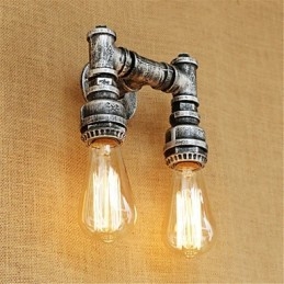 Rustikk Hyttelandlig Retro-Malerifunksjon For Mini-Stil Omgivelseslysvegglampetter