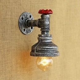 Landlig Retro-Maleri For Omgivelseslys Vegglampe