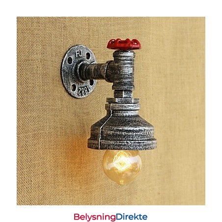 Landlig Retro-Maleri For Omgivelseslys Vegglampe