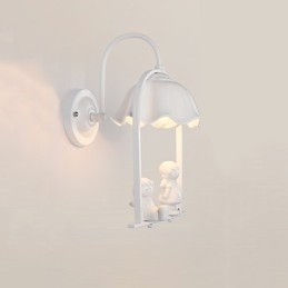 Moderne Samtidsmaleri Funksjon For Øyebeskyttelse Omgivelseslys Vegglampe Vegglampe