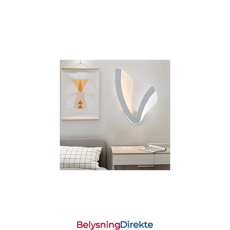 Moderne Vegglamper Enkel Stil Akrylbelysning Stue Gang Soverom Hotellrom Nattbordslampe