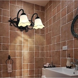 Rustikk Hytte Galvanisert Funksjon For Downlight Baderomsbelysning Vegglampe