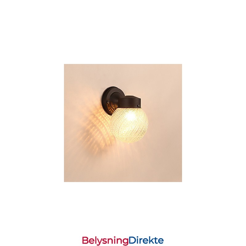 Moderne, Samtidskunstnerisk Svart Oksidfinish For Mini-Stil Omgivelseslysvegglamper
