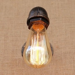 Landlig Retro-Maleri For Mini-Stil Svingarm Med Omgivende Lys Vegglampetter