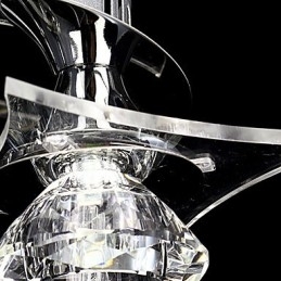 Lysekrone Moderne Krystall Living 3 Lys
