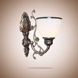 Enkel Amerikansk Vegglampe Nattbordslampe Stue Dekorativ Lampe Smijern Europeisk Stil Kreativ Vegglampe