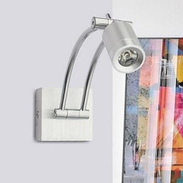 Kreativ Vegglampe Nattbordslampe Med Vippearm