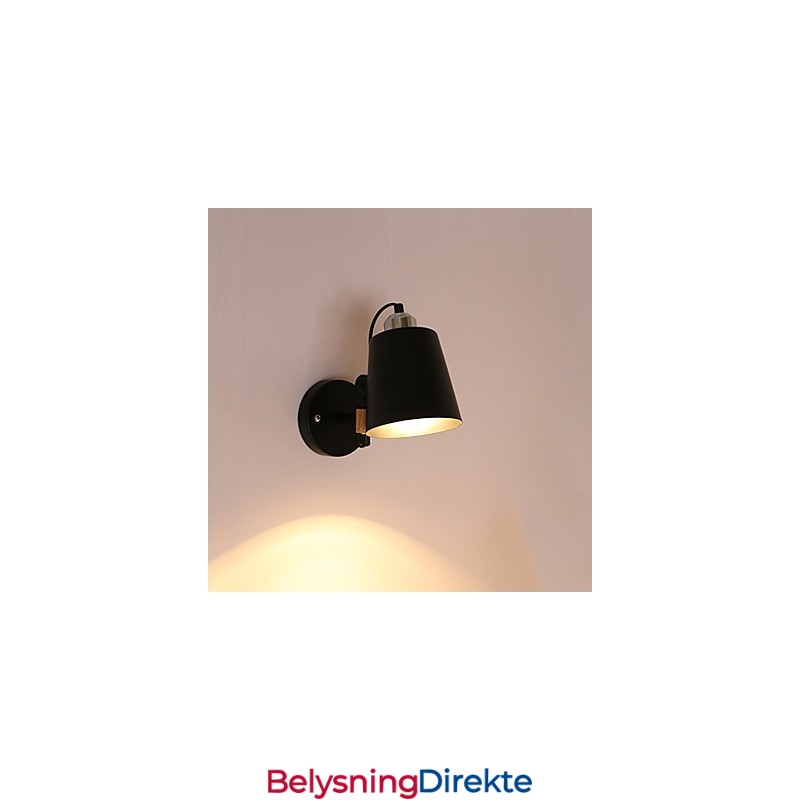 Moderne Samtidsmaleri For Omgivelseslys Vegglampe Med Vegglampe