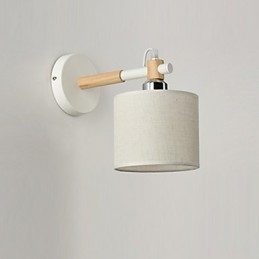 Stoffvegglampe Moderne Samtidsstil Funksjon Omgivelseslys Vegglamper