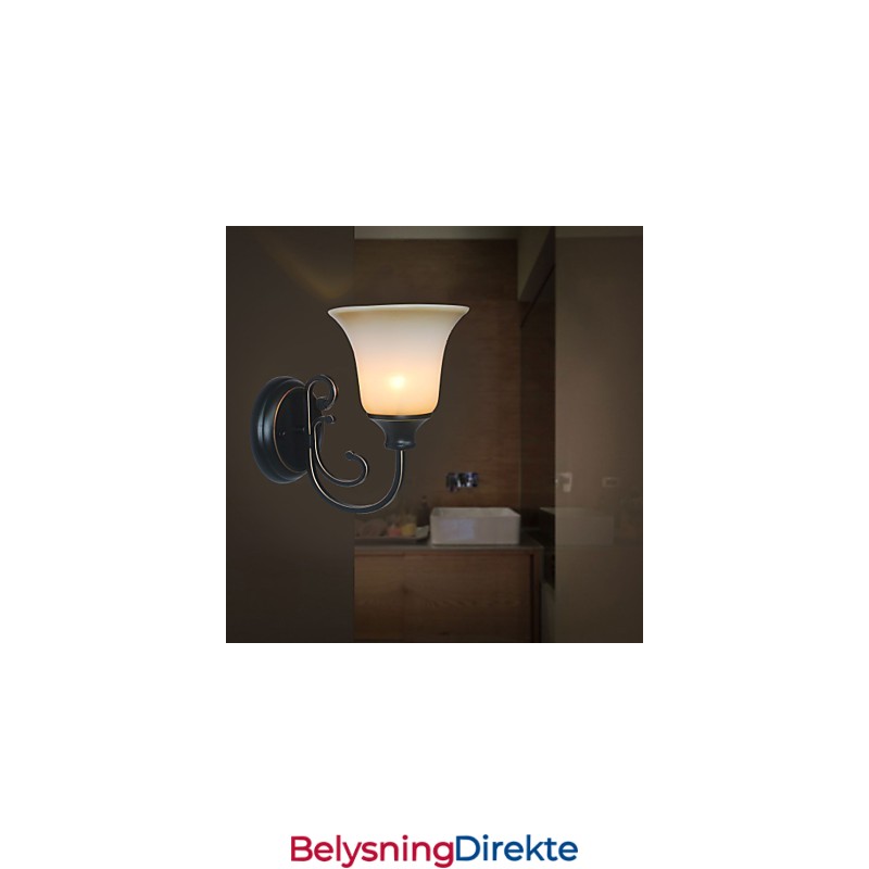 Antikk Vegglampe Nattbordslampe Soveromslampe Korridor Trappevegglampe Retro Stuevegglampe