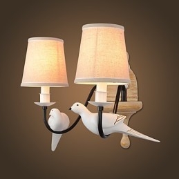 Rustikk Hytte Enkel Vintage-Maleri Omgivelseslys Vegglampe Vegglampe