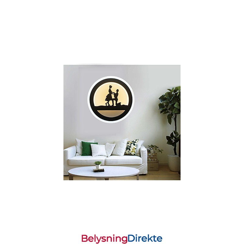 Nattbordslampe Kreativ Stuelampe Korridorlampe Moderne Minimalistisk Vegglampe