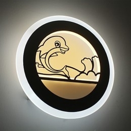 Moderne Minimalistisk Soveromsvegglampe Nattbordslampe Til Barn Kreativ Vegglampe Personlighet Trappelampe Akryl